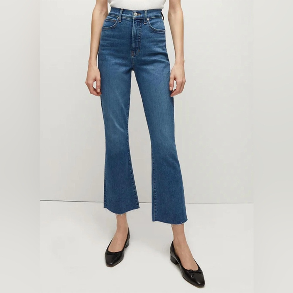 VERONICA BEARD Caroline Kick Flare High Waist Jeans • Sz 26 • NWOT